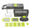 12 in 1 Mandoline Vegetable Slicer Onion Chopper- Food Chopper Veg Cutter Box-Professional Food Slicer for Vegetable Spiralizer - Onion, Salad, Potato,Garlic,Veggie chop