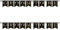 Beistle 53958 2-teiliges Banner Groom to Be für Junggesellenabschied Dekoration für Verlobungen, Brautpartys, Papier Band, schwarz/Gold
