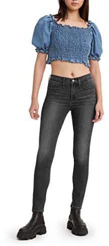Levi's Damen 311 Shaping Skinny Jeans, Bloom Black, 28W / 32L