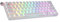 Geeky GK61 SE 60% | Tastiera da Gioco Meccanica | 61 Tasti Multi Colore RGB LED Retroilluminati per Gaming su PC/Mac | ANSI US Tastiera Americana (Bianco, Mechanical Speed Silver)