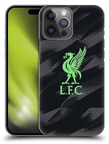 Head Case Designs Officially Licensed Liverpool Football Club Home Goalkeeper Kit 2023/24 Hard Back Case Compatible With Apple iPhone 14 Pro Max