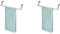 iDesign Forma Handtuchhalter zum Hängen über den Schrank, 35,5 cm, Edelstahl Gebürstet (Packung mit 2)