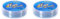 YOUZMY 2 Pezzi Linea Da Pesca 100M Nylon Trasparente Resistente Allo Strappo, Corda Extra Forte, Filo Di Nylon (6.0+8.0)