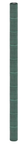 vidaXL Unkrautvlies, Gartenvlies gegen Unkraut, Unkrautfolie Wasserdurchlässig UV-stabilisiert, Unkrautflies Mulchfolie Bodengewebe, Grün 2x50m PP