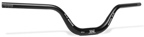 BUCKLOS Mountain Bike MTB Handlebars 25.4/31.8mm - 20/30/50/90/100/120/160mm Rise MTB Aluminum Alloy Handlebar - 720/780mm Extra Long Bicycle Riser HandleBars for E-Bike Folding Bike Downhill Racing.