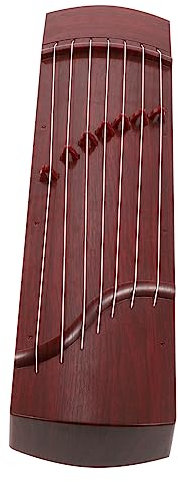 Alipis Schnur Guzheng musikinstrumente kinderinstrumente Musikinstrument Kleinkindertrommel Musical Anfänger Musikinstrument Abs Brown