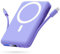 Yiisonger for Batterie Externe iPhone Magnétique, Compatible avec MagSafe 10000mAh sans Fil Power Bank Charge Rapide avec 2 Câbles Intégrés Affichage LED Compatible iPhone 16/15/14/13/12/Pro/Pro Max