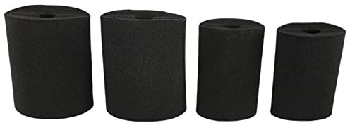 Jrudjsnhhty 4Pcs Cup Turner Foam Black Cup Turner Foam Cup Tumbler Fixing Turner Foam Locate Spinner Foam Cup Turner Sponge10-40 Oz
