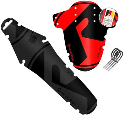 Riesel Design - Criss:Cross - Gravel Schutzblech vorne - leicht & flexibel | Mudguard , Fahrrad Spritzschutz für die Fahrradgabel - Cyclocross & Gravel Bike
