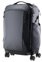 WCDFTASL Compatible for 2-in-1 Roller Camera Backpack, Rolling Travel Luggage Bag with Removable Tripod Holder