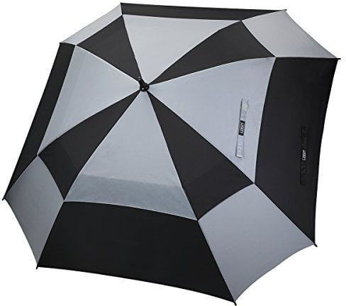 G4Free 62 Inch Automatische Open Golf Umbrella Doppelte Baldachin Quadratischen Regenschirm Extra Große Belüftete Winddicht Stick Regenschirme für Männer und Frauen