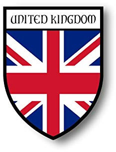 Akachafactory Aufkleber Sticker autoaufkleber Flagge Fahne uk Union Jack Konigreich vereingtes