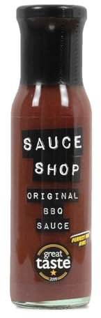 Sauce Shop | Original BBQ Sauce | Perfect for Dips, Glazing | Award Winning | Vegan-Friendly | 275g
