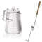 Petromax Perkolator Perkomax le14 Starterset | 2,1 Liter - Edelstahl Kocher | inkl. Ausgießhilfe