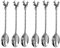 SILBERKANNE Kaffeelöffel Teelöffel Hirsch L 13 cm 6 er Set Premium Silber Plated edel versilbert in Top Verarbeitung. Fertig zum verschenken mit schicker Geschenkverpackung