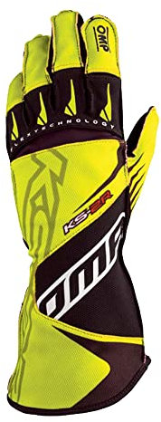 Omp KS-2R Handschuhe MY2022 SCHWARZ/GELB GRÖSSE M