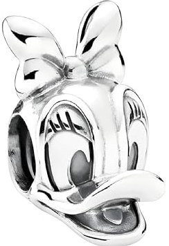 D 26 Charm Daisy, Plata de Ley 925, Compatible con Pulsera Pandora