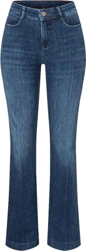 Mac - Damen 5-Pocket Jeans, Dream Boot Authentic (5429-90-0358L)