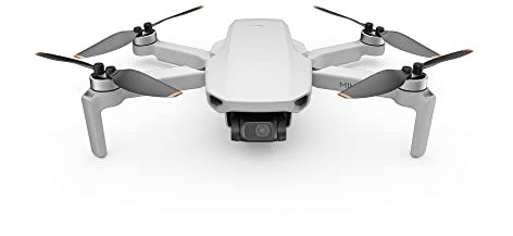 DJI Mini SE - Camera Drone with 3-Axis Gimbal, 2.7K Camera, GPS, 30-min Flight Time, Reduced Weight, Less Than 0.55lbs / 249 g Mini Drone, Improved Scale 5 Wind Resistance, Grey (Renewed)