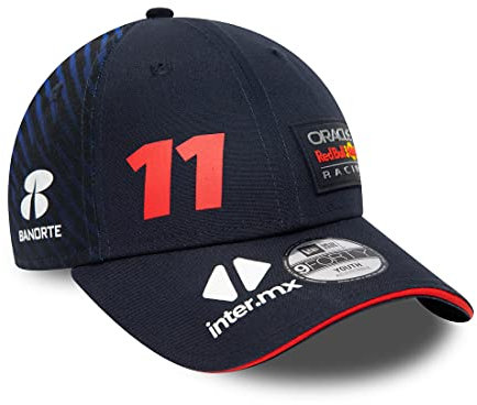 Red Bull Racing New Era Pérez ORBR Kids 9Forty Cap, Night Sky