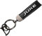 KUANGMEIX Porte-clés de Voiture pour N-issan Juke,avec Porte-clés Homme Femme Cadeau Familial Accessoires de Voiture,a-Black