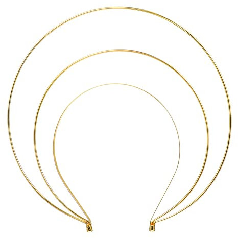 Garneck Engels-Halo-Stirnband Barocke Heiligenschein-Krone Haarreifen Eisen-Tiara Göttin Braut-Kopfschmuck Für Halloween Weihnachten Maskerade Cosplay-Party