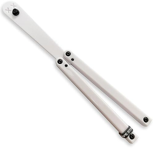 Larqety Faltbares Kunststoffwerkzeug, robust und leicht, hervorragende Balance, Übungswerkzeug für Anfänger (Weiß)