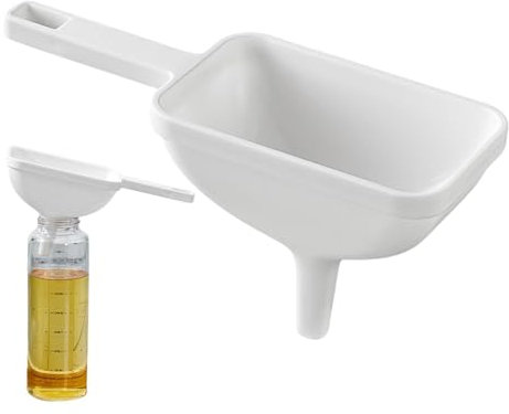 Oil Funnel - Small Funnels For Bottles,Large Wide Mouth Filters For Jam And, Small Filter For B-ottles And Powder