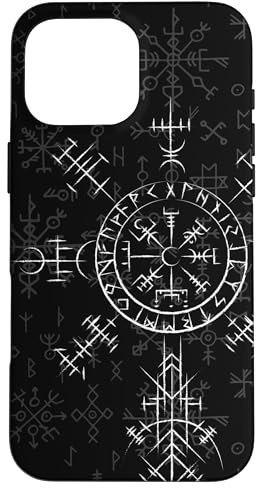 Keltischer Glücksbringer Wikinger Kompass Vegvísir - Celtic Vegvisir Hülle für iPhone 16 Pro Max