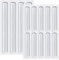 14 Pcs Furniture Bumpers, Silicone Clear Cabinet Door Bumpers Adhesive Cabinet Bumpers 6.3cm&15cm Furniture Bumper Strips Transparent Bumpers Pads for Furniture & Doors Protectors