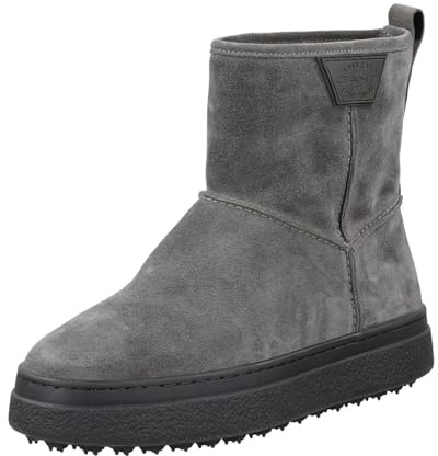 GANT FOOTWEAR Damen SNOWHILL Stiefelette, Granite Gray, 39 EU