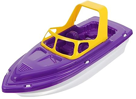 Sosoport Juguetes De Playa Lancha Rápida De Plástico Barco De Baño y El Agua Ducha