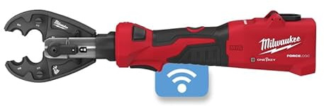 Milwaukee M18 ONEHUCT-202B 18V Brushless Force Logic ONE-Key Hydraulic Utility Crimper, 2X 2.0Ah Batteries, Charger & Tool Bag