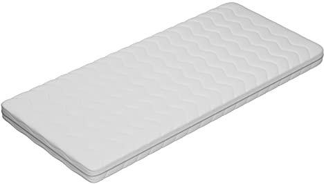 Mirjan24 Matratze Zeus 15, Schaummatratze, Höhe: 15 cm, Beidseitigematratze, Liegehärten H3, Bezug waschbar, Matratzenschoner (90x200)