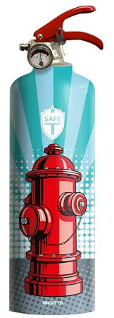 SAFE-T Haushaltsfeuerlöscher mit Pulver 1 kg für ABC-Brände – Originaler Haushalts-Feuerlöscher geeignet für Fahrzeuge, Wohnungen, Geschäfte, Büros – Zertifiziert nach Sicherheitsnormen (Pop Fire)