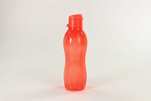 Stunning Plastic Water Bottle Aqua Safe (Flip Top 500 ML Orange)