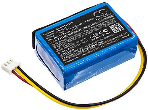 TCTK Akku 800mAh Kompatibel mit [HOBOT] 168, 188, 198, 268, 288, 298, 368, 388 Ersetzt HB16815