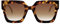 SOJOS Quadrati Occhiali da Sole Donna Gatto Grandi Rettangolari Vintage Occhiali da Sole Ragazza Protezione UV400 Moda Grande Telaio Sfumature SJ2194 Con Tortosie Telaio