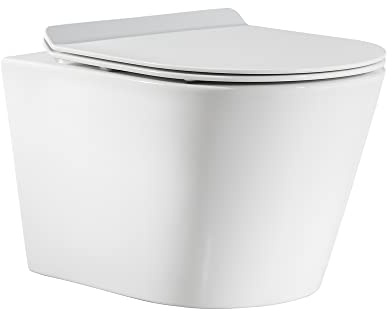 Swiss Madison Well Made Forever SM-WT465, Calice Wall-Hung Round Toilet Bowl