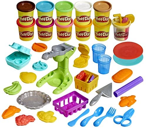 Play-Doh Farmer's Market - Set de Actividades de Manualidades para niños pequeños