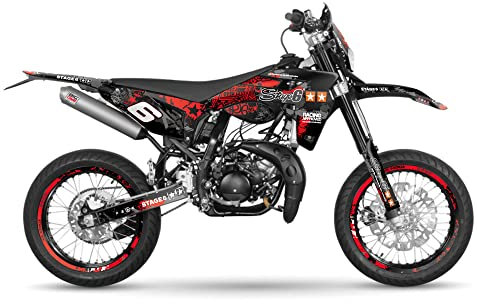 Dekor Kit Sherco SM-R 50 ab 2018 Stage6 rot / schwarz