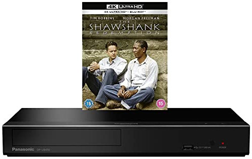 MULTIREGION Panasonic DP-UB450 DVD Regions 1-8 - Blu-ray Region B - Bundle Including The Shawshank Redemption