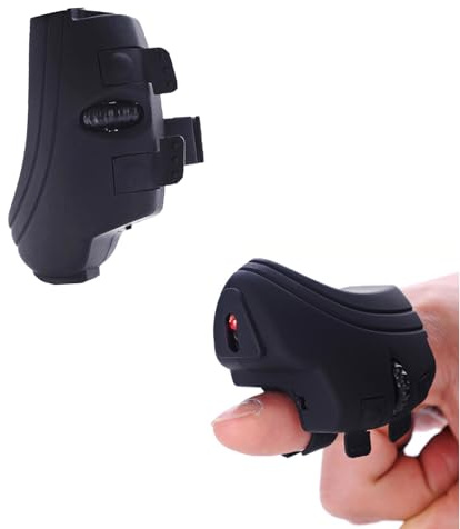 LIKE SHOW Mini Remote Control Bluetooth Mouse(Black)