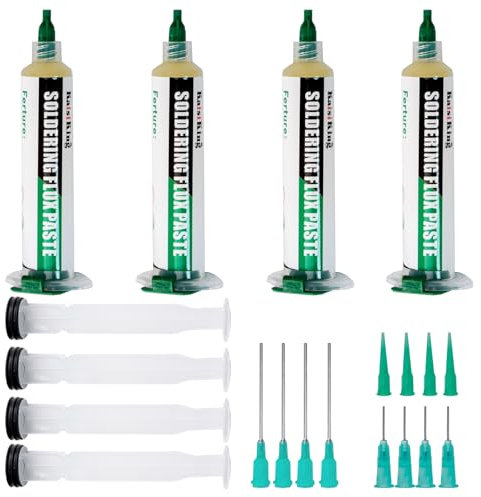 4 Pack Solder Flux for Soldering,Lead-Free Soldering Flux Paste for Electronics Soldering BGA Repairing