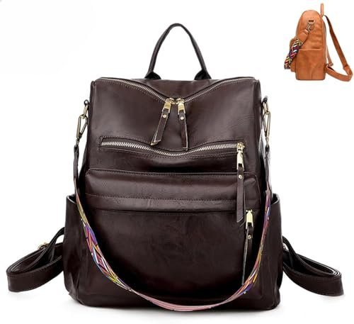 Convertible Bag, Convertible Backpack For Women, Retro Backpack, Large Capacity Casual And Versatile Travel Backpack (07,M)