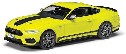 Corgi Ford Mustang Mk6 Mach 1, Grabber Yellow