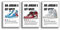 NebulaNova 3 Stück Hypebeast Sneaker Poster Schuhe Leinwand Druck Ästhetische Wandkunst, Bilder für Teenager, Jungen, Jungs, Männer, Raumdekoration 20x30cm Ungerahmt