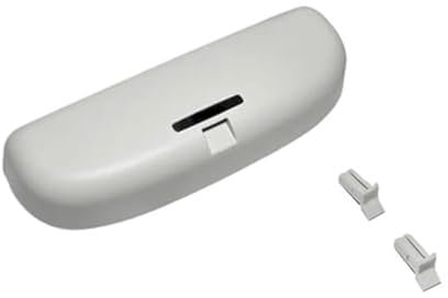 Jodriva Custodia for occhiali da sole for auto, for Jeep, Renegade 2015-2021 Compass MP 2017-2021 Porta occhiali Occhiali da sole Scatola for occhiali Accessori Porta occhiali da sole per auto(Grey)