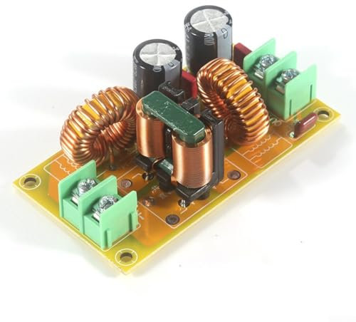 HpLive Filtro DC LC DC50V, DC per filtro di alimentazione EMI, per filtro di interferenza elettromagnetica EMI (10A)