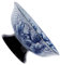 KICHOUSE di frutta blu e bianca vassoio decorativo Di più moderno ciotola da frutta ciotole cibo ciotola da portata con portafrutta in ceramica piatti da portata